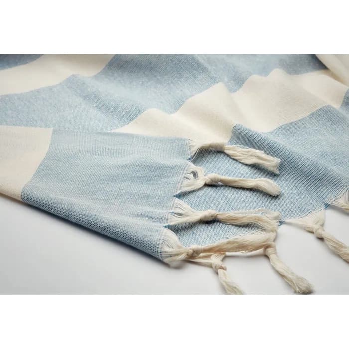 Hamman handdoek 140 gr/m² - AGOURA - Blau