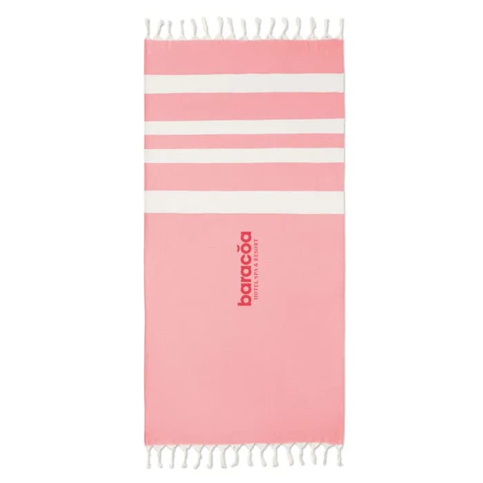 Hamman handdoek 140 gr/m² - AGOURA - Rot