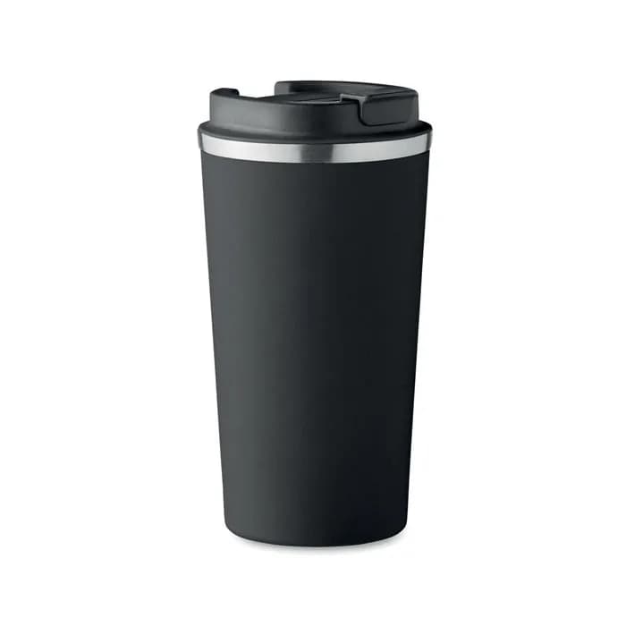 Doppelwandiger Becher 510 ml - BRACE + - Schwarz