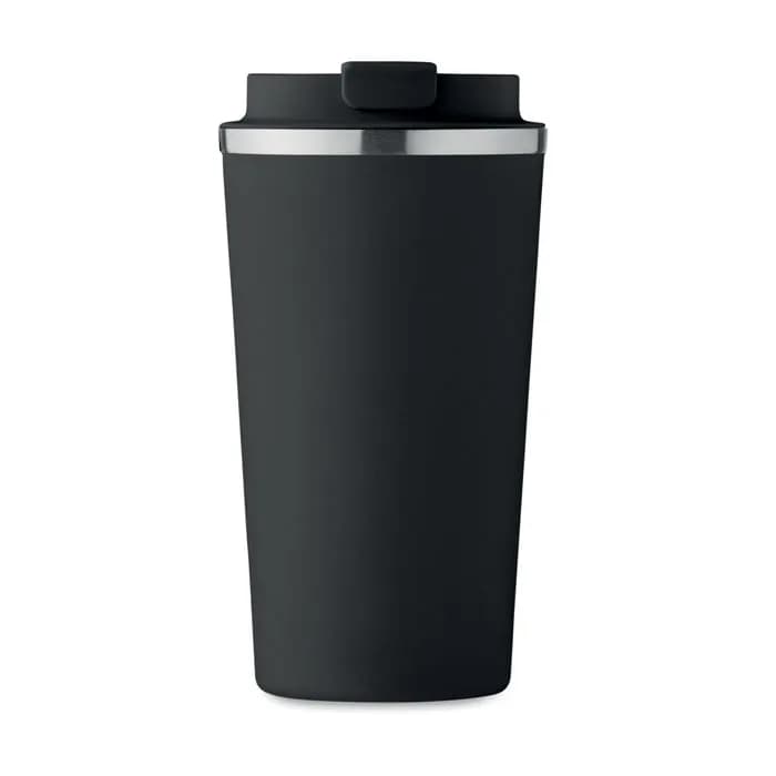 Doppelwandiger Becher 510 ml - BRACE + - Schwarz