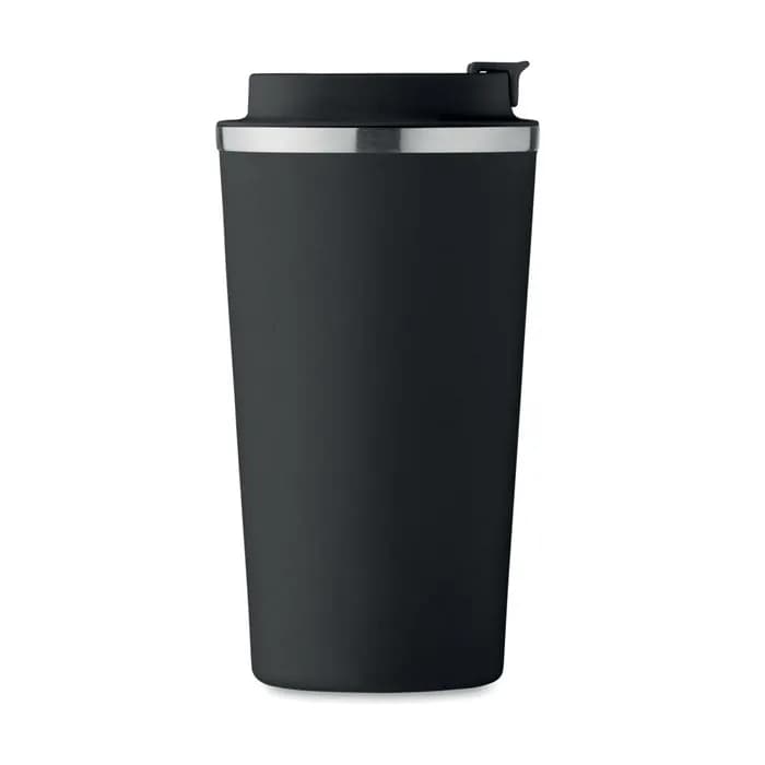 Doppelwandiger Becher 510 ml - BRACE + - Schwarz