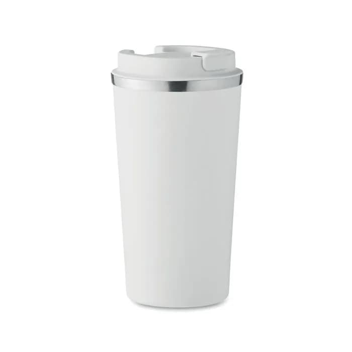 Doppelwandiger Becher 510 ml - BRACE + - Weiß