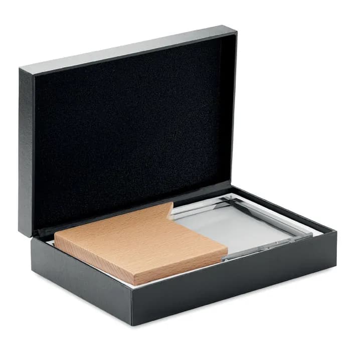 Pokal Kristallglas - ZEAL - Holz