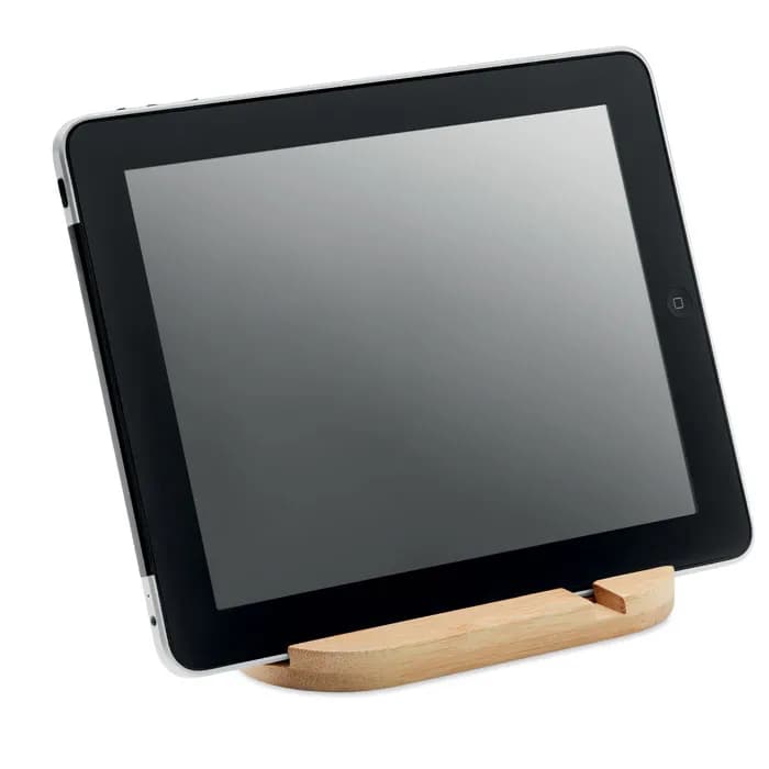 Tablet/Phone Halter Bambus - ROBIN - Holz