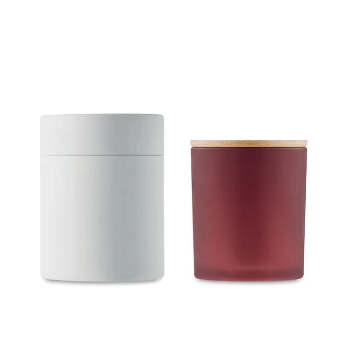 Kerze im Glas 200 g - KEOPS MEDIUM - Bordeaux