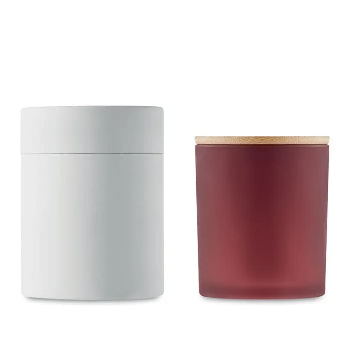 Kerze im Glas 280 g - KEOPS LARGE - Bordeaux