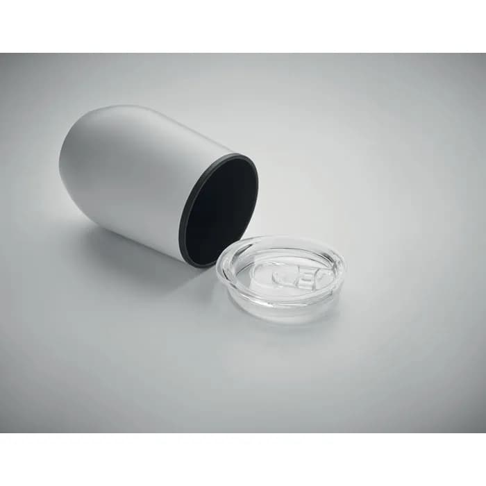 Doppelwandiger Trinkbecher 350 - CHIN CHAN - Weiß