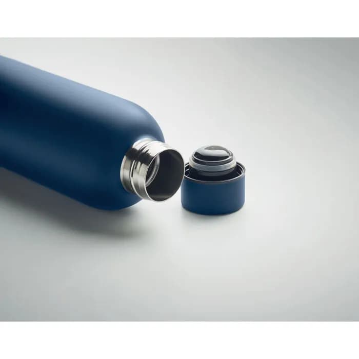 Trinkflasche Edelstahl 500 ml - ATHENA - Marineblau