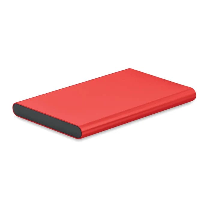 4000mAh Powerbank Typ C - POWERFLAT C - Rot