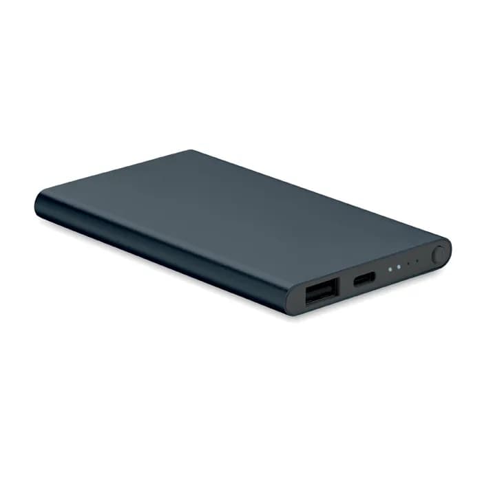 4000mAh Powerbank Typ C - POWERFLAT C - Marineblau