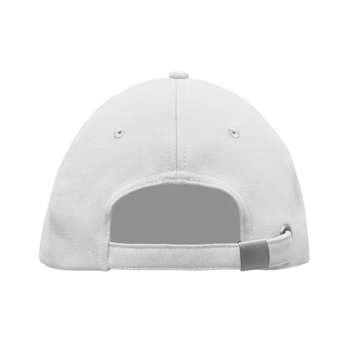 RPET CAP 5 PANELS 210G/M² - SENGA - Weiß