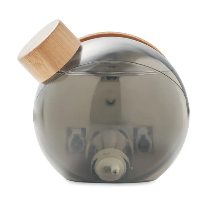 Wasserbetriebene LCD-Uhr - DROPPY LUX - Transparent Grau