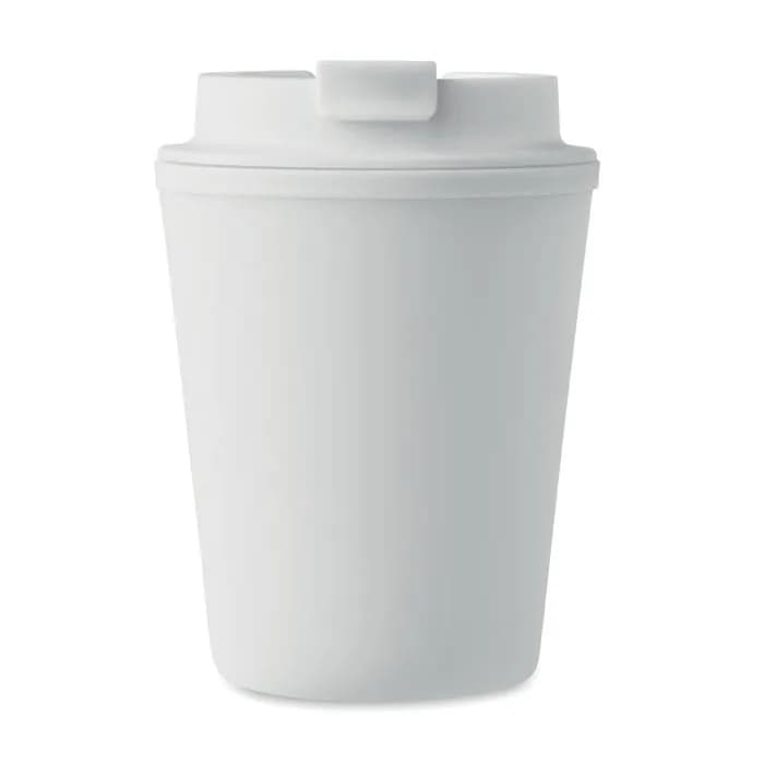 Becher PP 300 ml - TRIDUS - Weiß
