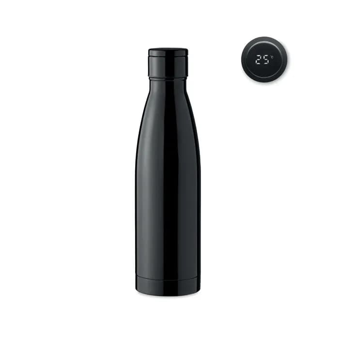 Isolierflasche 500ml mit C° - BELO LUX - Schwarz