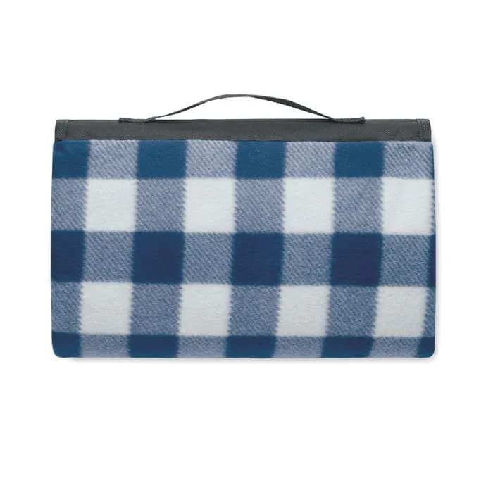Picknick Decke RPET-Fleece - CALY - Blau
