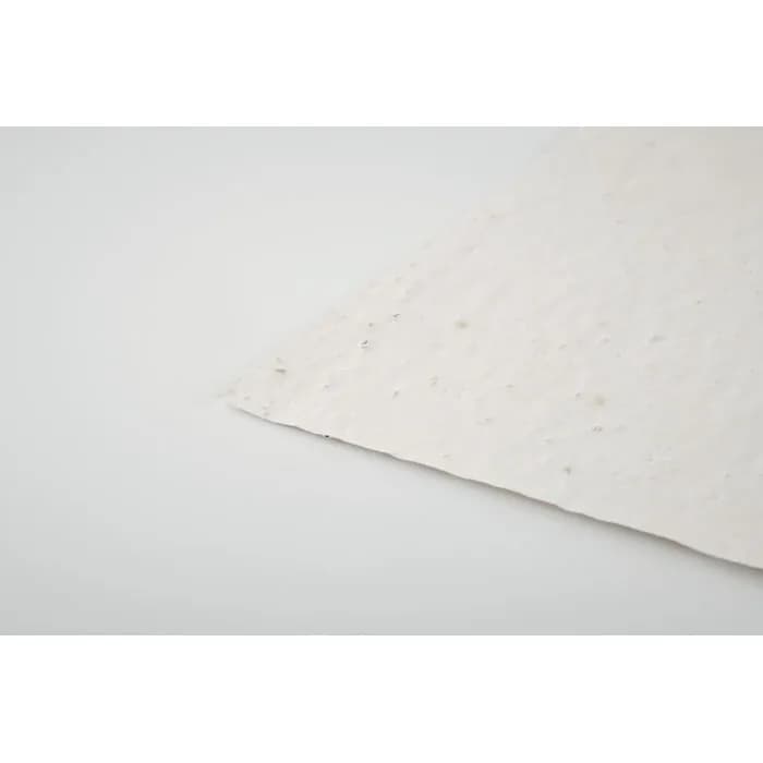 DIN A6 Wildblumen-Samenpapier - ASIDO - Weiß