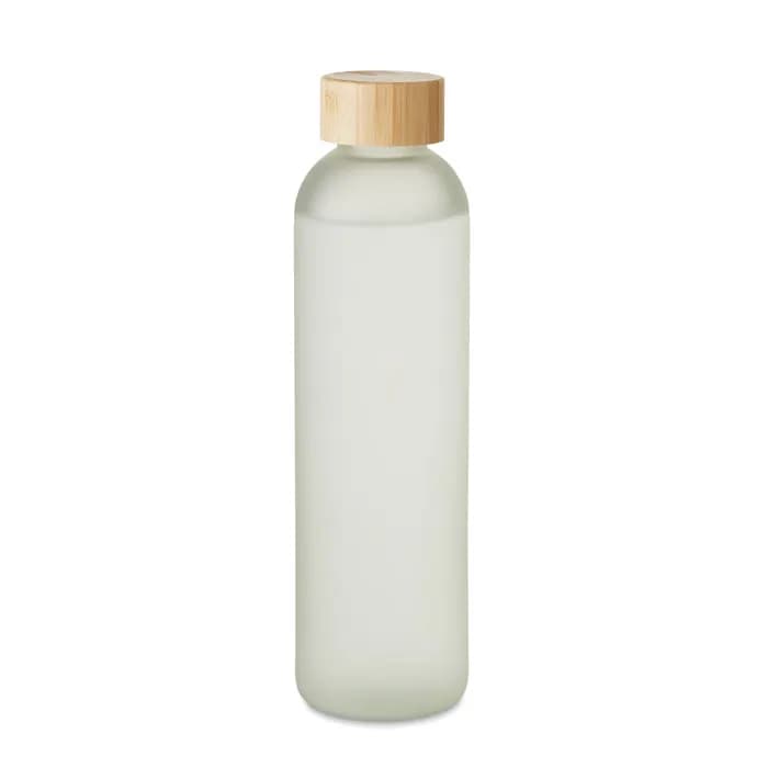 Glasflasche Subli 650ml - LOM - Transparent Weiß