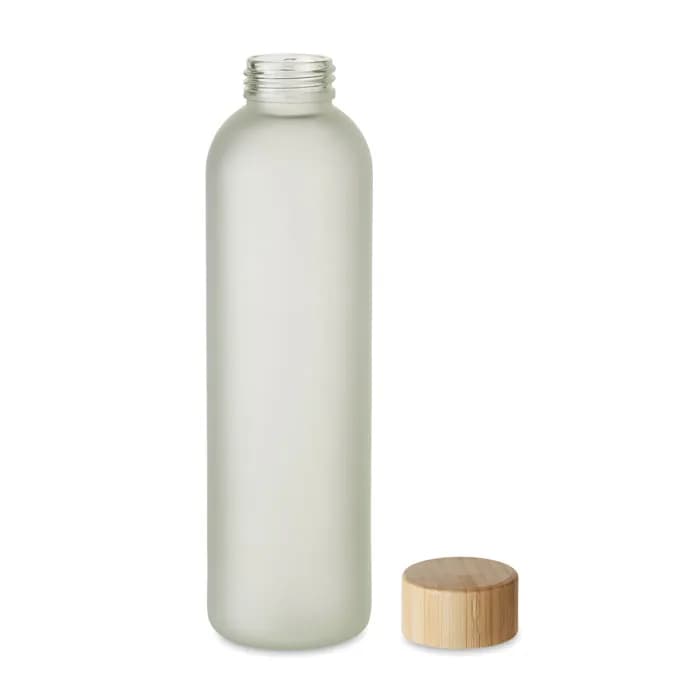 Glasflasche Subli 650ml - LOM - Transparent Weiß