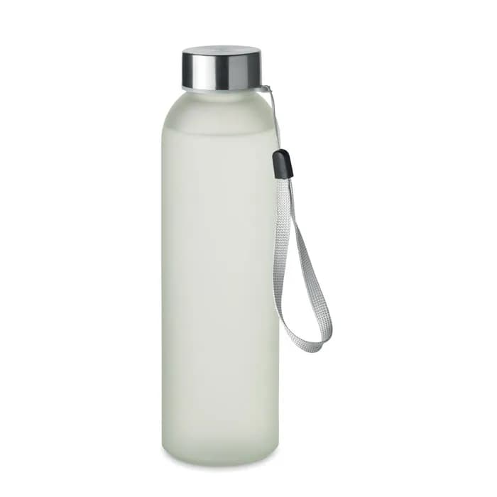 Glasflasche 500ml - OLMA - Transparent Weiß