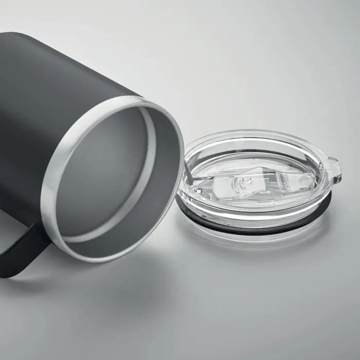 Doppelwandiger Becher 300 ml - INARI - Schwarz