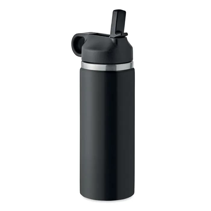 Doppelwandige Flasche 500 ml - IVALO - Schwarz