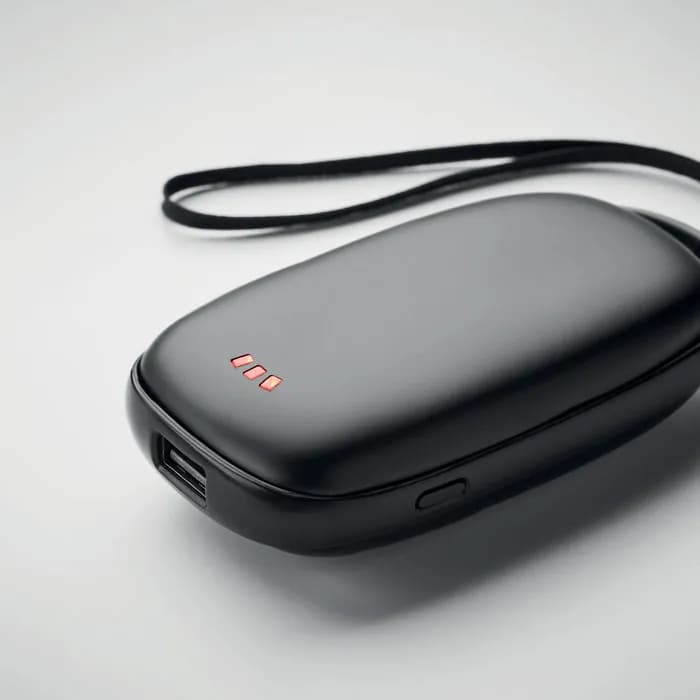 Handwärmer 4000 mAh Powerbank - TRICPOWER - Schwarz