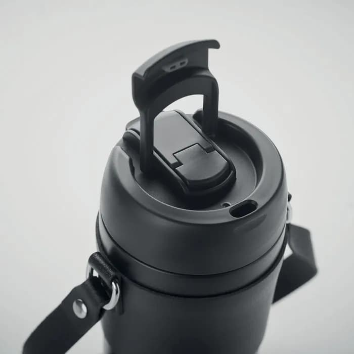 Doppelwandiger Becher 700 ml - AIRA - Schwarz