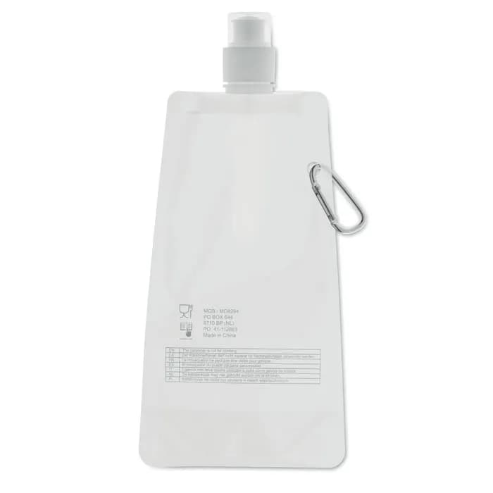 Faltbare Wasserflasche - GATES - Weiß