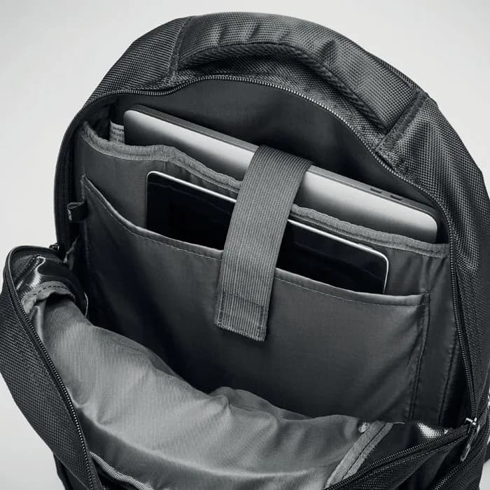 Laptop Rucksack - MACAU - Schwarz