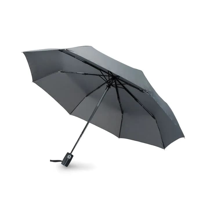 Windbeständiger Regenschirm 21” - GENTLEMEN - Grau