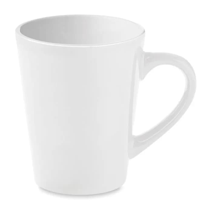 Keramik Kaffeebecher 180ml - TAZA - Weiß