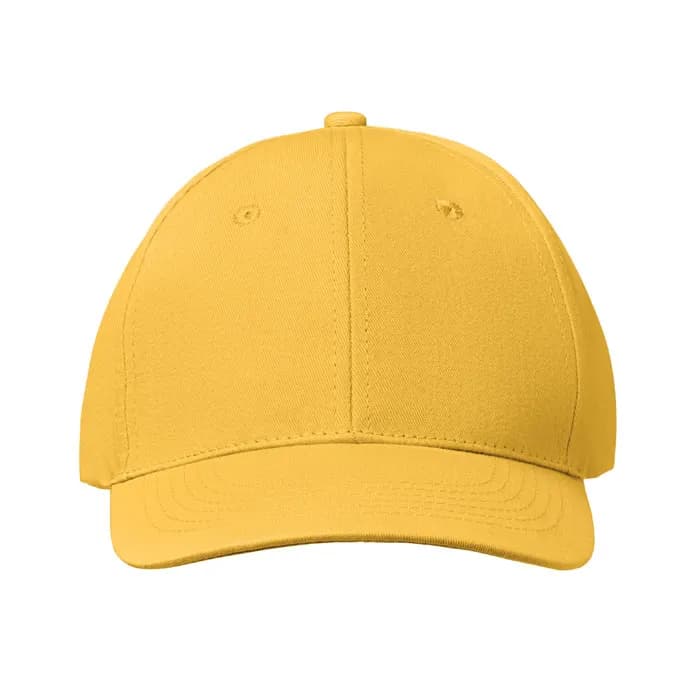 BASEBALL CAP 6 PANELS 160G/M² - BASIE APOLLO - Gelb