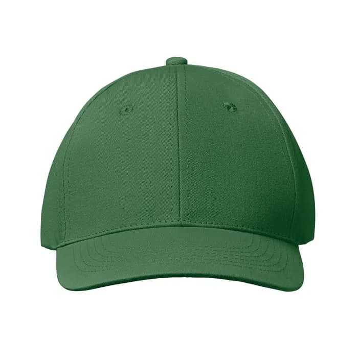 BASEBALL CAP 6 PANELS 160G/M² - BASIE APOLLO - Dunkelgrün