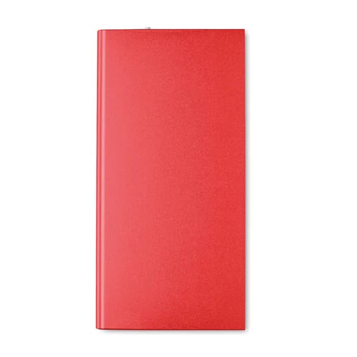 Powerbank 8000 mAh - POWERFLAT8 - Rot