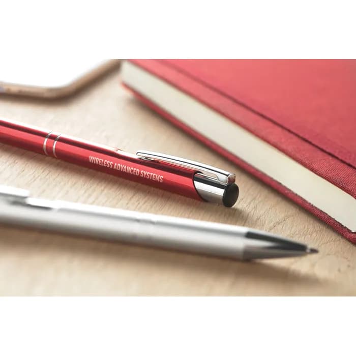 Kugelschreiber recyceltes Alu - BERN - Titan