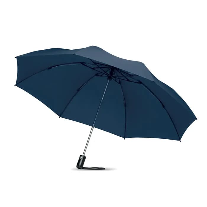 Reversibler Regenschirm - DUNDEE FOLDABLE - Blau