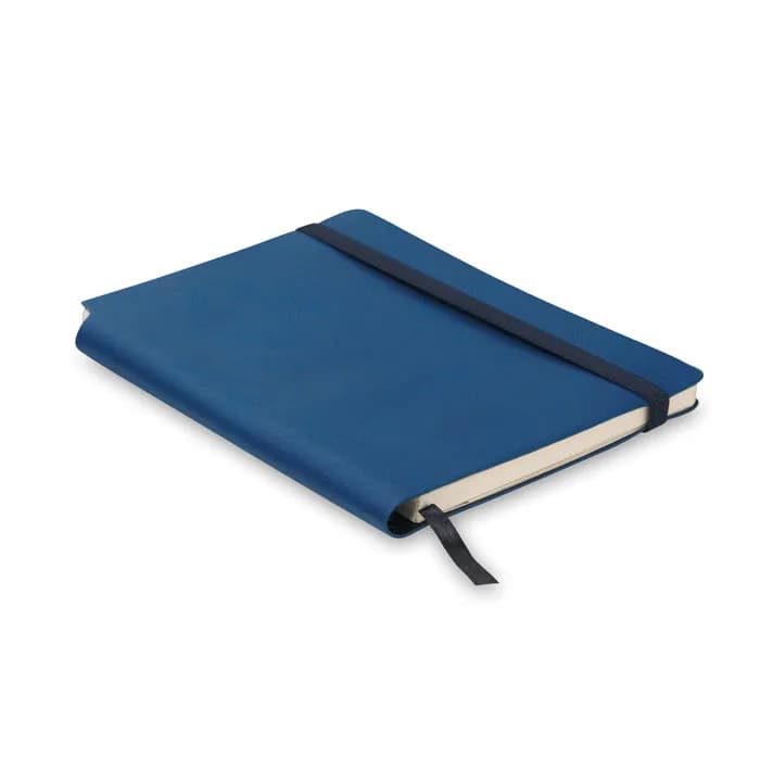 Notizbuch mit PU Cover - SOFTNOTE - Blau