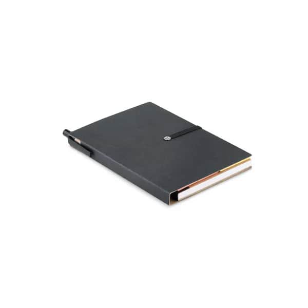 Recyceltes Notizbuch - RECONOTE - Schwarz