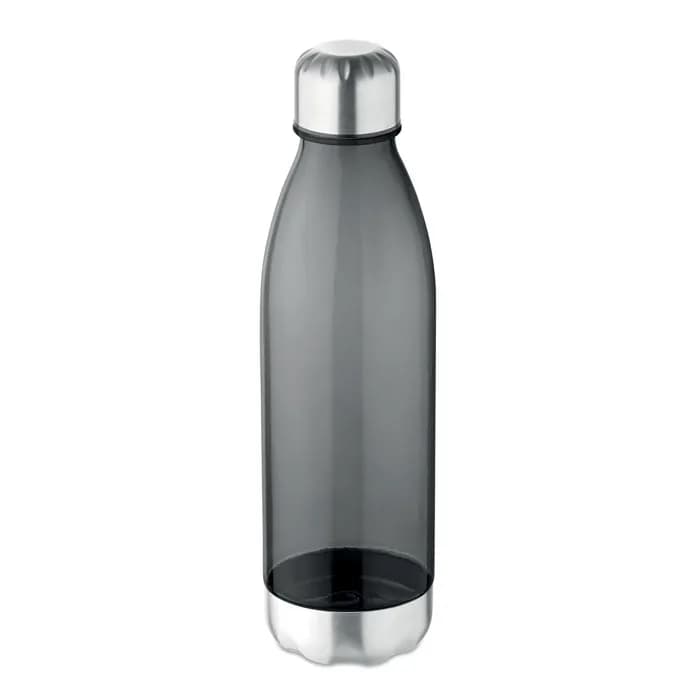 Trinkflasche Tritan 600 ml - ASPEN - Transparent Grau