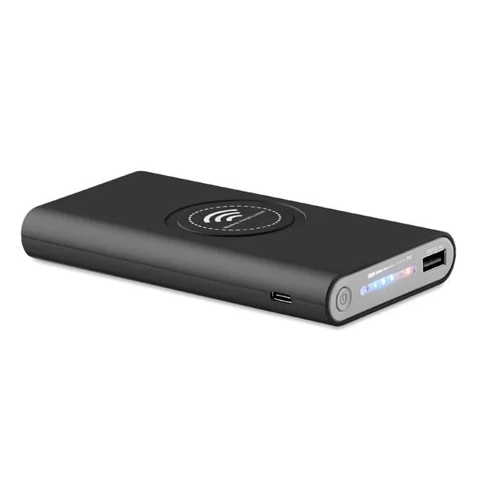 Wireless Powerbank Typ C - VIGOR - Schwarz