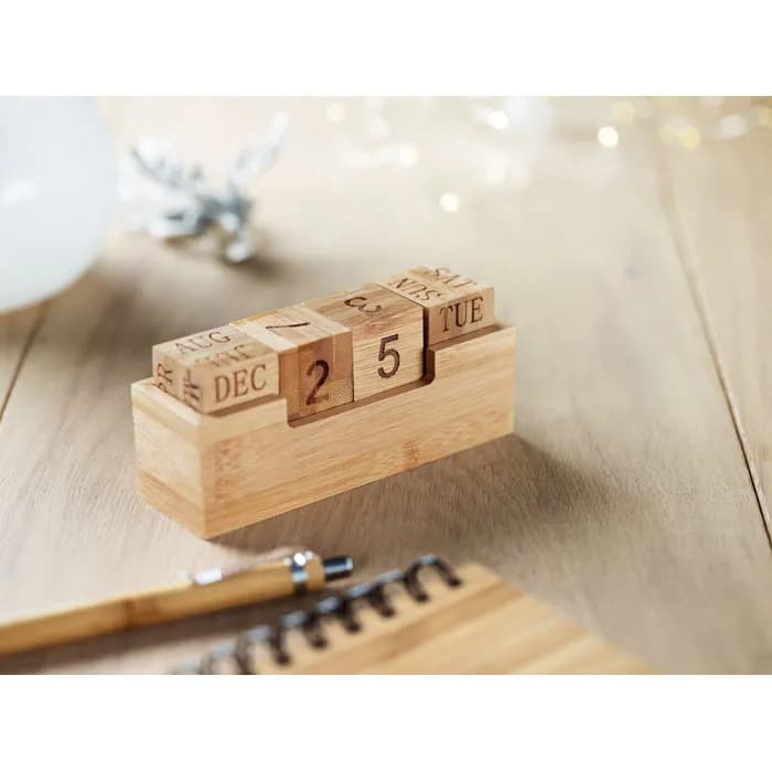 Kalender Bambus - KARENDA - Holz