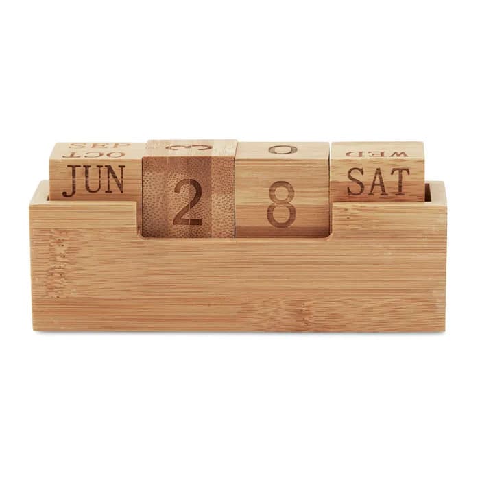 Kalender Bambus - KARENDA - Holz