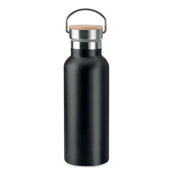Isolierflasche 500ml - HELSINKI - Schwarz