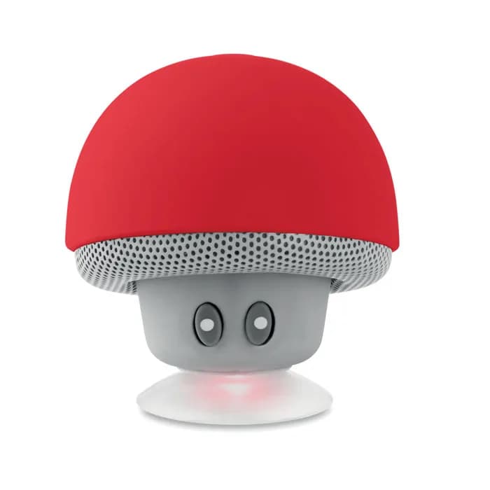 Mini wireless Lautsprecher - MUSHROOM - Rot