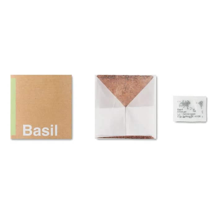 Pflanz-Set "Basilikum" - BASIL - Beige