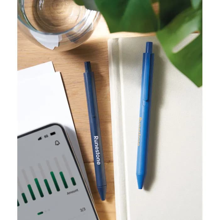 Öko-Druckkugelschreiber - PECAS - Königsblau