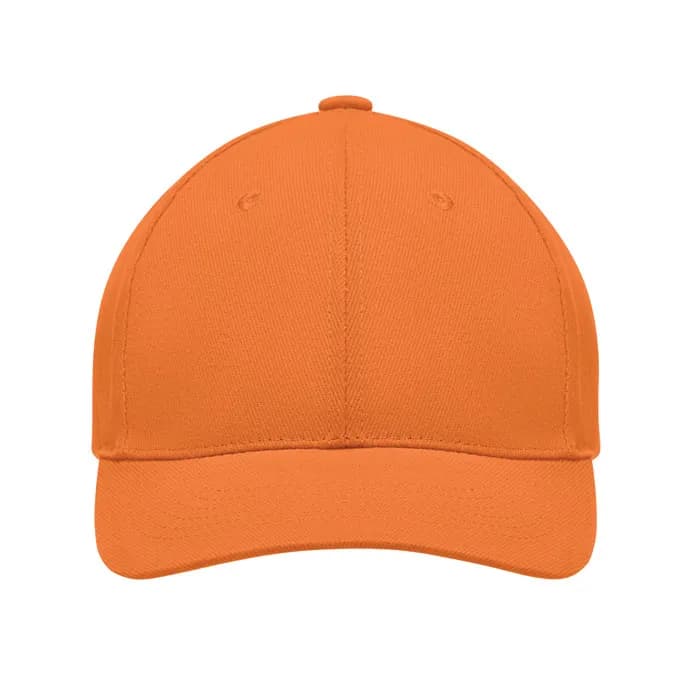 BASEBALL CAP 6 PANELS 270G/M² - TEKAPO - Orange