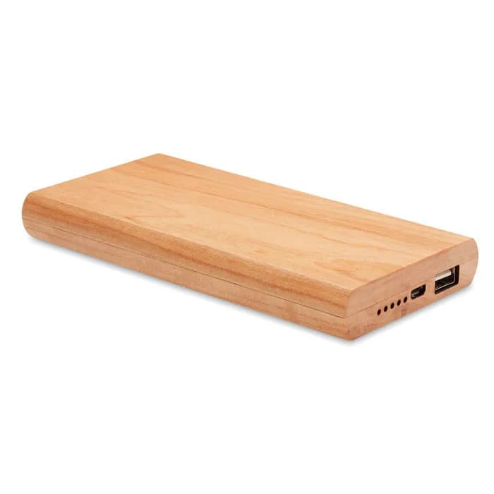 Powerbank 4000 mAh Bambus - ARENAPOWER - Holz