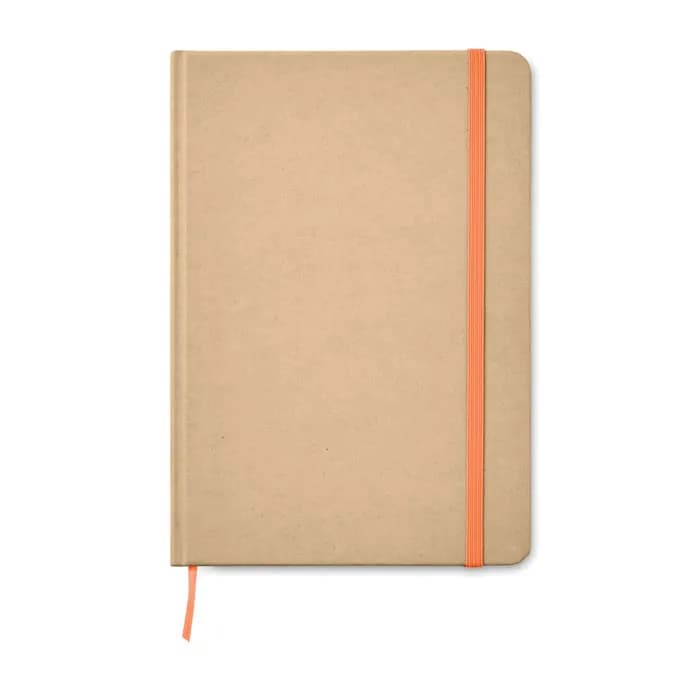 DIN A5 Notizbuch recycelt - EVERWRITE - Orange