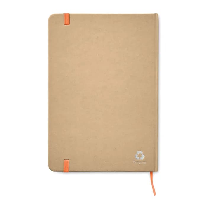 DIN A5 Notizbuch recycelt - EVERWRITE - Orange